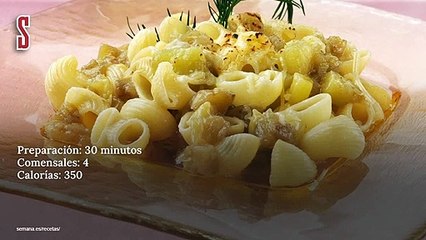 Vídeo Receta: Pasta con verduras