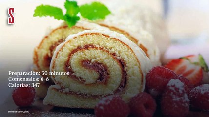 Vídeo Receta: Brazo de gitano de mora y albaricoque, por Belén Esteban