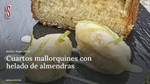 Vídeo Receta: Cuartos mallorquines con helado de almendras