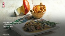 Vídeo Receta: Ragout de morcillo con setas