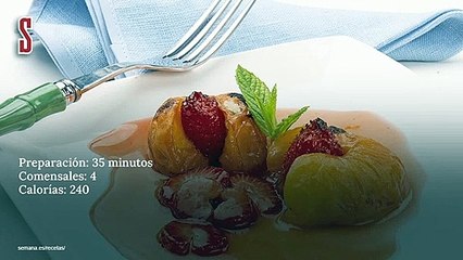 Vídeo Receta: Albaricoques gratinados con fresones