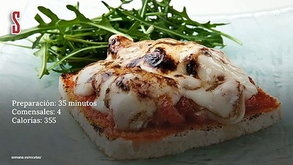 Vídeo Receta: Tostas de cangrejo