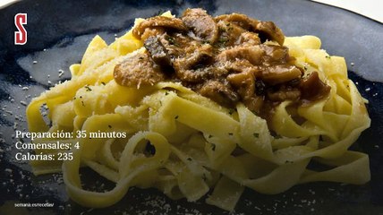 Vídeo Receta: Pasta con champiñon