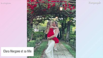 "Elle passe avant mais..." : Clara Morgane se confie sur l'éducation de sa fille