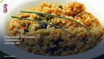 Vídeo Receta: Arroz caldoso con verduras y setas