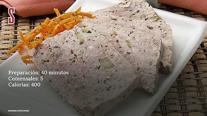 Vídeo Receta: Tarrina de ave con nueces y aceitunas