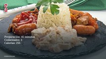 Vídeo Receta: Arroz basmati con tres guarniciones picantes