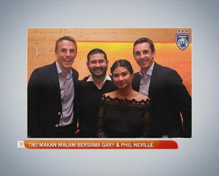 TMJ makan malam bersama Gary & Phil Neville