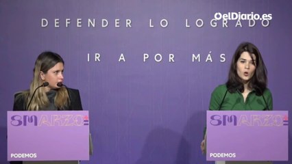 Podemos seguirá en el Gobierno y minimiza las diferencias con Yolanda Díaz