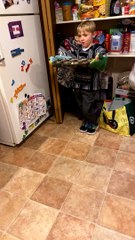 Overly Eager Boy Baker Makes Mess of Oven