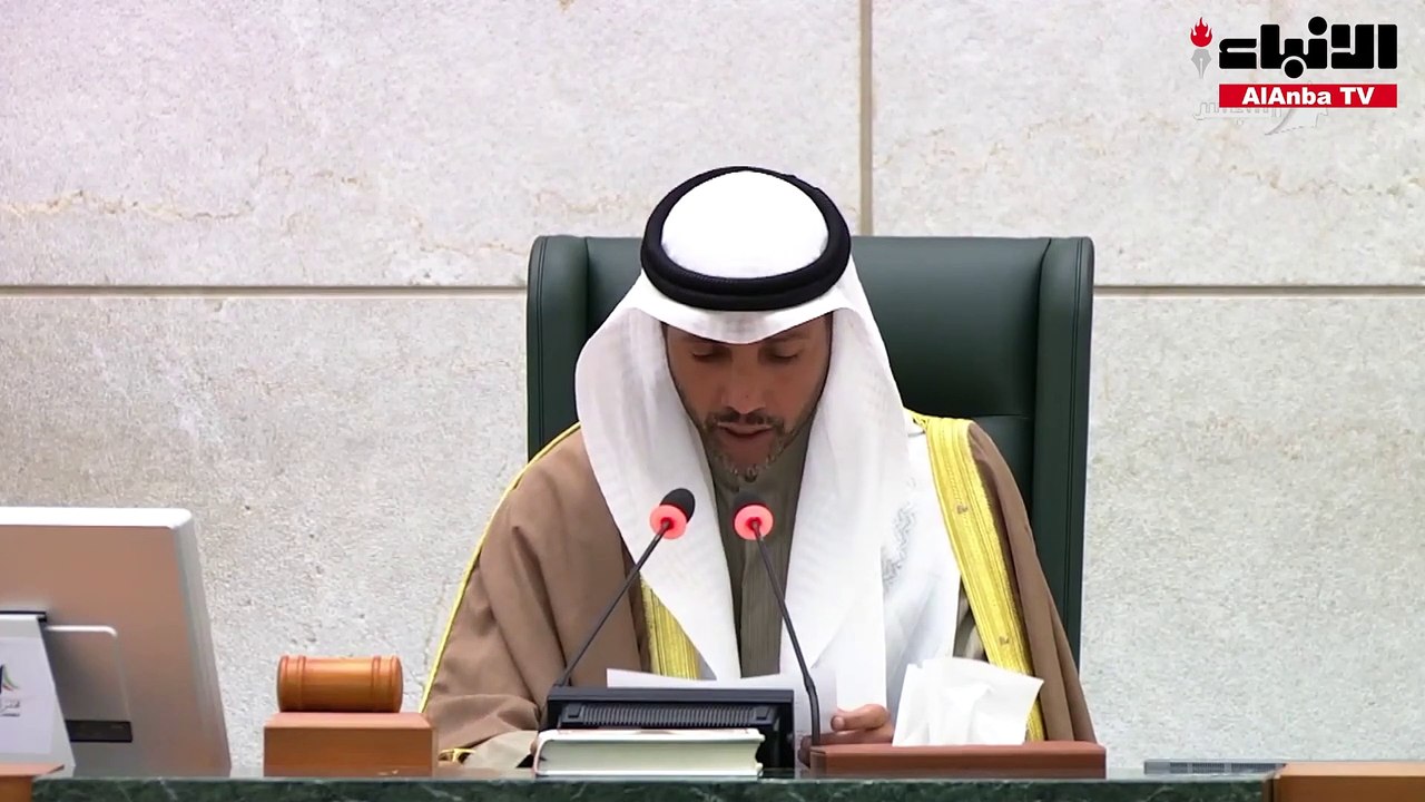 مرزوق الغانم ينقل رسالة من صاحب السمو إلى النوا...