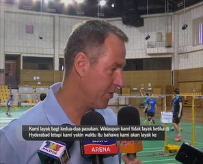 Skuad wanita layak ke saingan Piala Uber di China