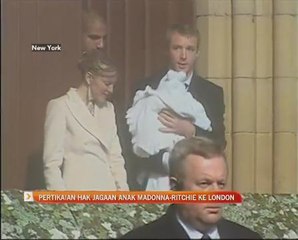 Pertikaian hak jagaan anak Madonna-Ritchie ke London