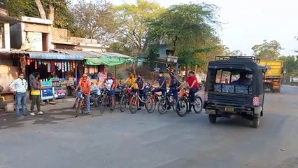 Video : पत्रिका स्थापना दिवस पर साइकिल रैली से दिया पैगाम