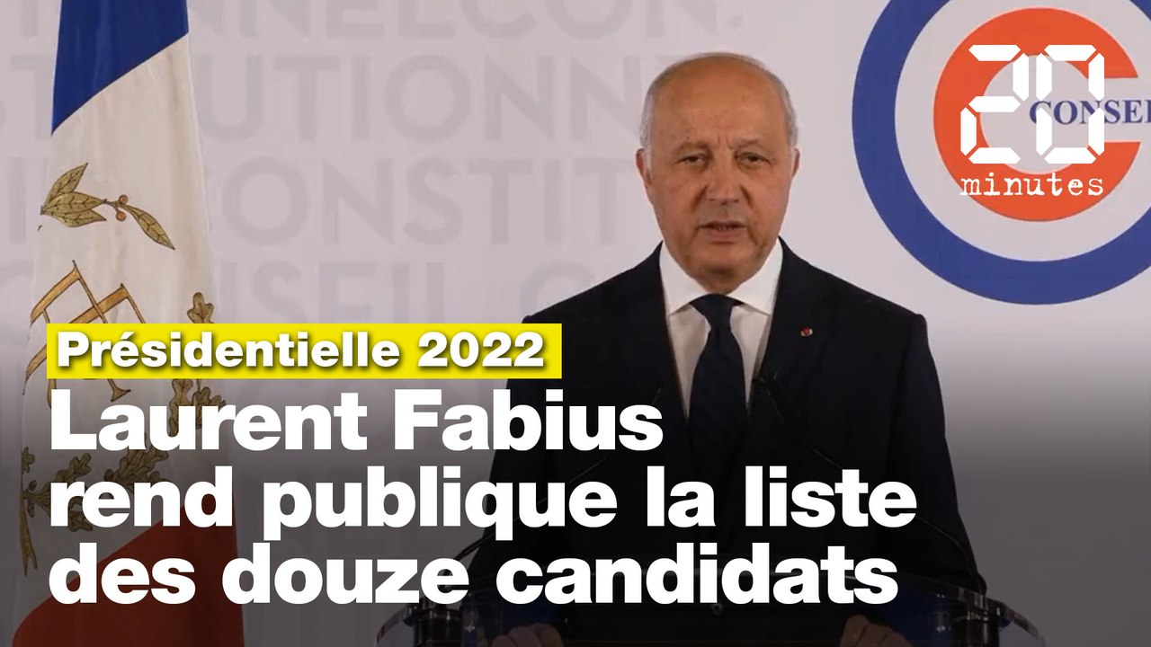 Présidentielle 2022: Voici la liste des candidats à l'élection