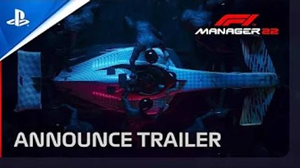F1 Manager 2022 - Announce Trailer | PS5, PS4