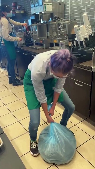 Espresso Bags Pull Barista Backwards