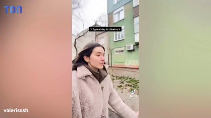 Les vidéos incroyables d’une Tiktokeuse sur son quotidien dans un bunker en Ukraine