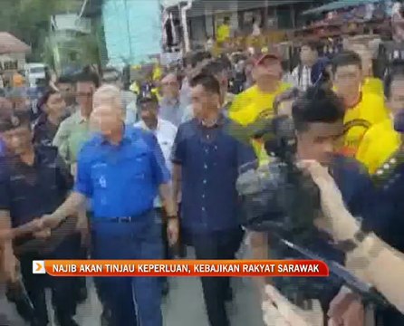 Najib akan tinjau keperluan, kebajikan rakyat Sarawak