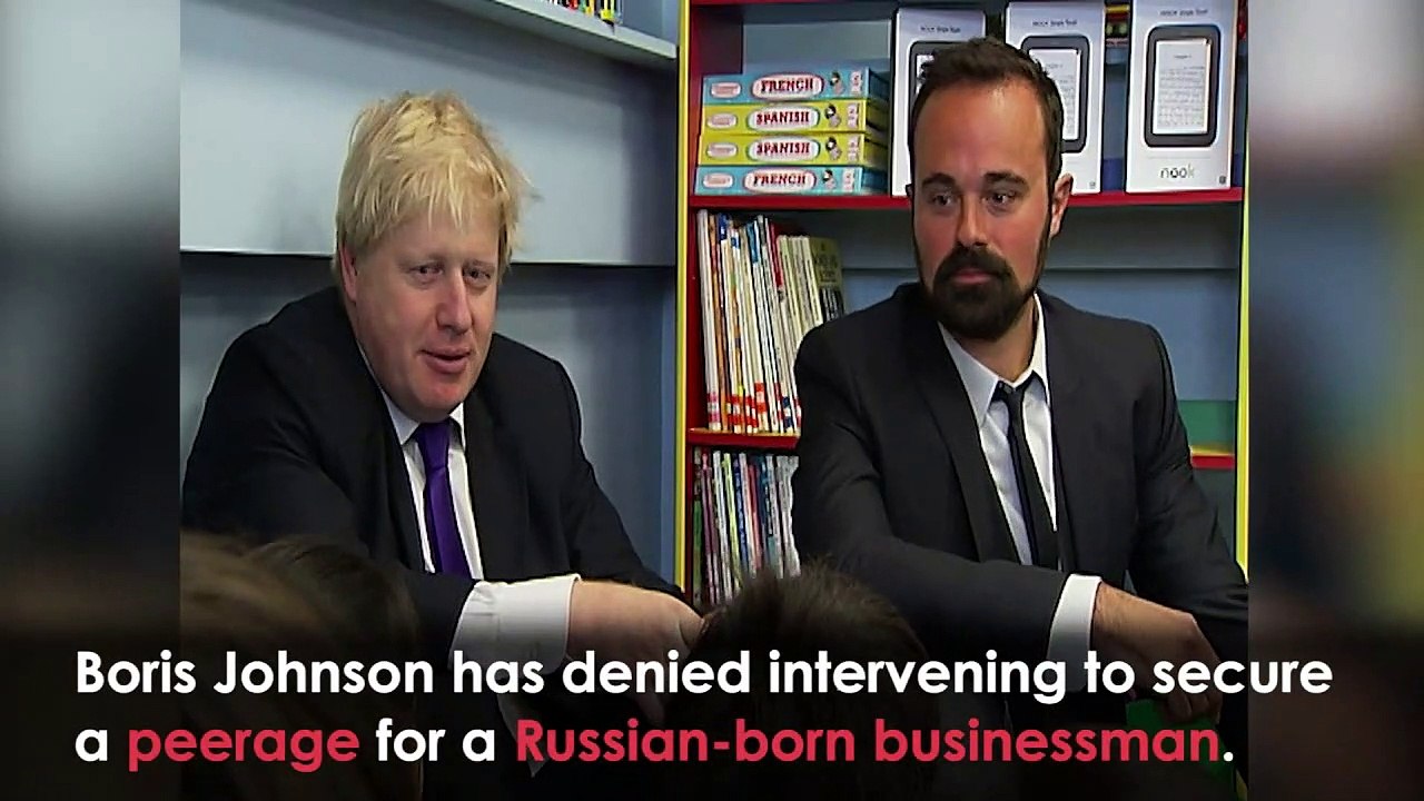 Who is Lord Lebedev and what is his link to Boris Johnson? video
