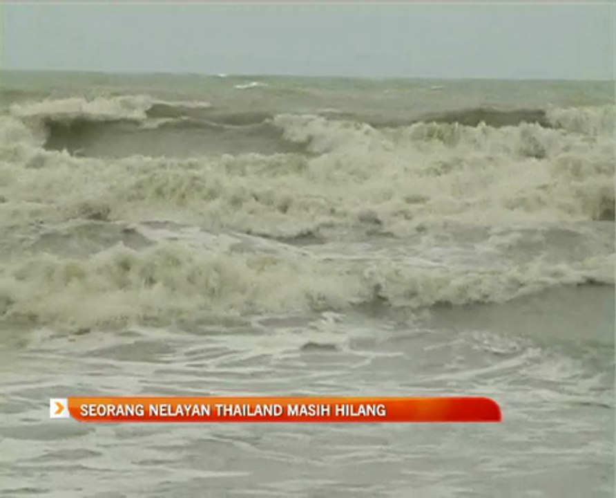 Seorang nelayan Thailand masih hilang