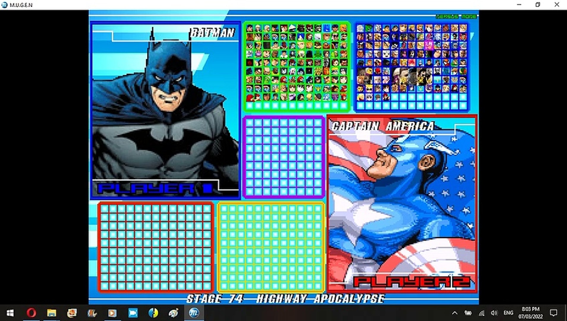 MUGEN - Batman vs Captain America - video Dailymotion