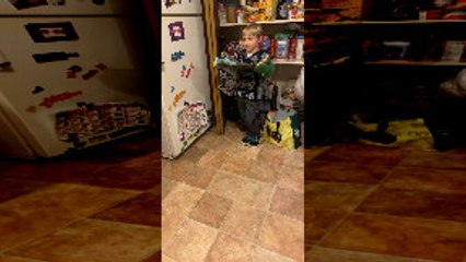 Overly Eager Boy Baker Makes Mess of Oven