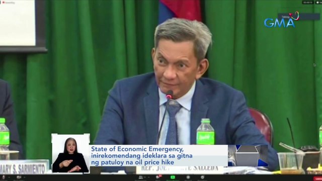 State of Economic Emergency, inirekomendang ideklara sa gitna ng patuloy na oil price hike | Saksi