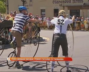 Perlumbaan basikal Penny-Fathing di Tasmania