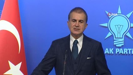 AK Parti Sözcüsü Çelik: "Türkiye-İsrail arasında Akdeniz'de yapılabilecek iş birlikleri konusunda kapsamlı bir dosyamız var"