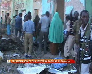 Serangan bom di dua restoran popular di Somalia