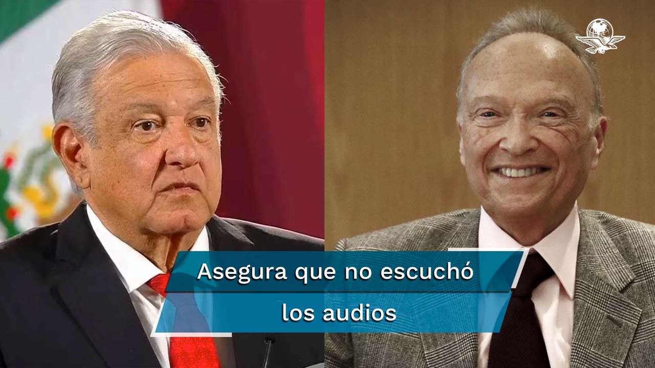 AMLO refrenda confianza en Gertz Manero tras filtración de audios sobre el caso de su hermano