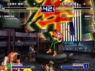 The King of Fighters 2003 online multiplayer - ps2