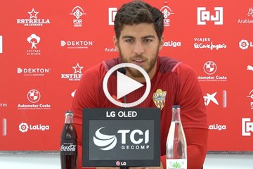 Rueda de prensa Babic UD Almería