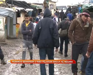 Perancis benarkan 2 ribu pelarian masuk ke negara