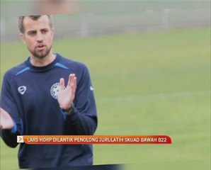 Lars Horp dilantik penolong jurulatih skuad bawah 22