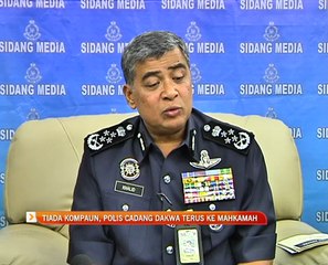 Tiada kompaun, polis cadang dakwa terus ke mahkamah