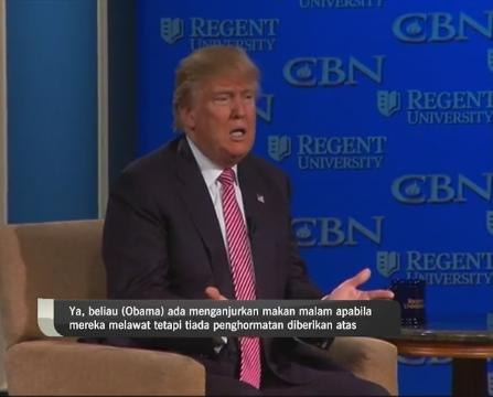 Donald Trump selar Beijing atas pembinaan kompleks ketenteraan