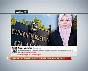 Saya akan calonkan Hafizah sebagai ikon belia - KJ