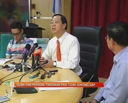Lim Guan Eng persoal tindakan PKR tidak sokong DAP