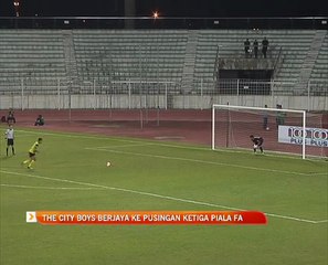 The City Boys berjaya ke pusingan ketiga Piala FA