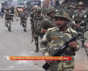 Tiada rakyat Malaysia terlibat protes di utara India