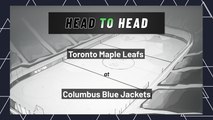 Toronto Maple Leafs At Columbus Blue Jackets: First Period Moneyline, March 7, 2022