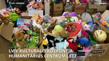 Humanitárius központ lett Lviv Nemzeti Művészeti Központjából