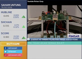 Syarikat AS tambah pelaburan RM400 juta di Perak