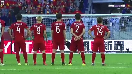 ركلات الترجيح بين الاردن وفيتنام  ثمن نهائي كاس اسيا 2019