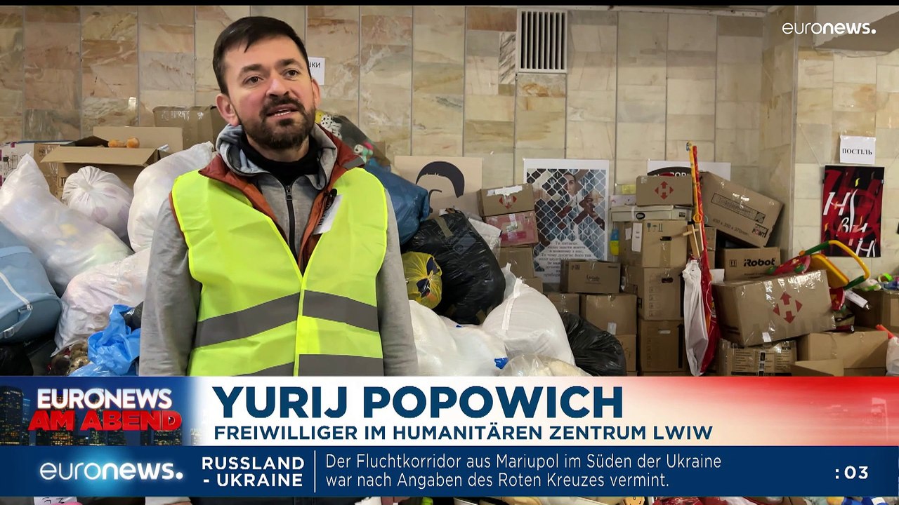 Hat Putin den Krieg gegen die Ukraine schon verloren? Euronews am Abend 07.03.22