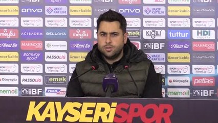 Kayserispor-Alanyaspor maçının ardından