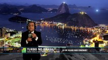 O humorista Beto Hora apresenta Turbo no melhor estilo 'Galvão Bueno