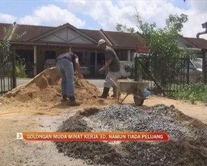 Golongan muda minat kerja 3D, namun tiada peluang